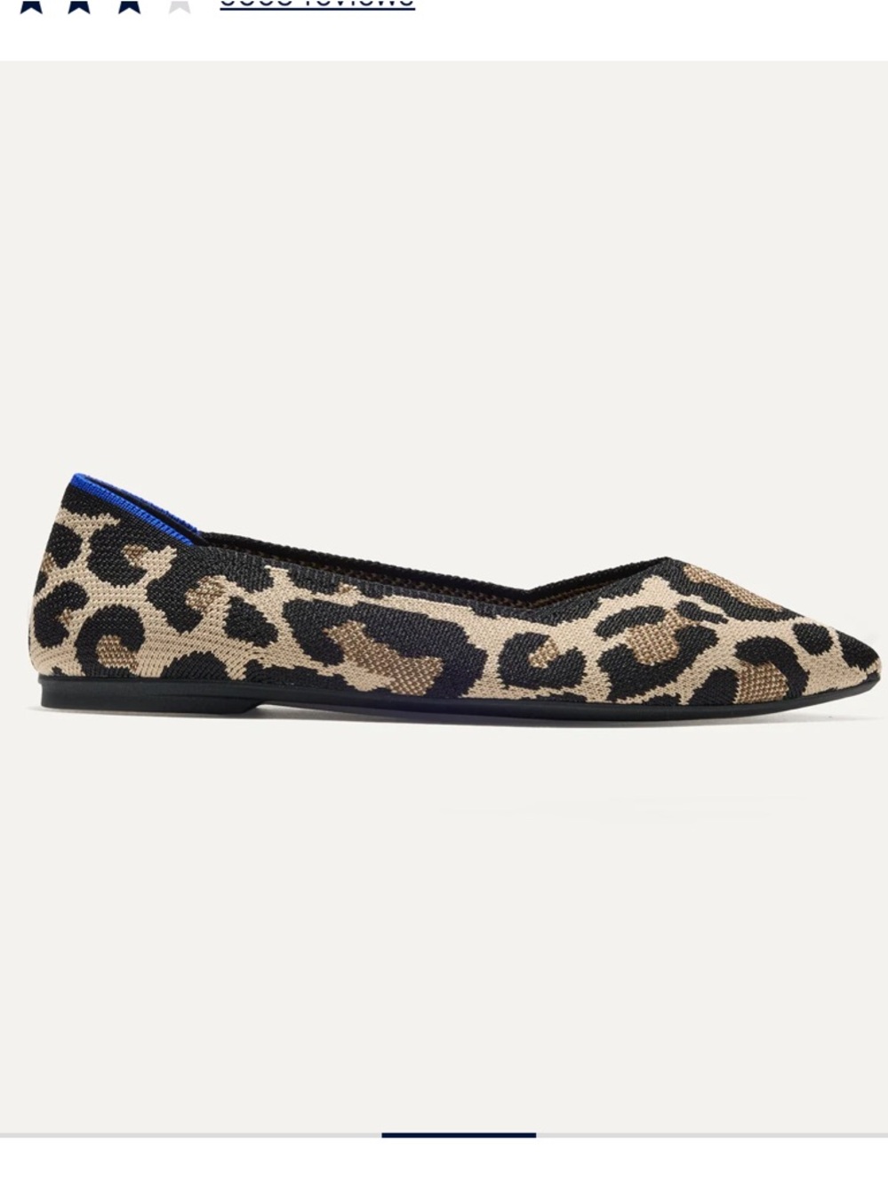 Brand new! $155 Rothy’s The Point II in Desert Cat print Size 9.5M